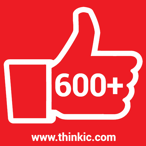 600+ Facebook Likes www.thinkic.com